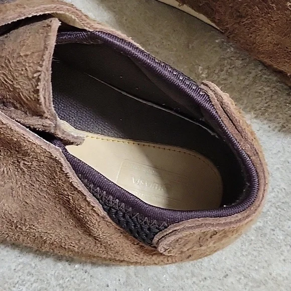 Vismim Archieve Brown Leather Casual Mocassin Sneakers - Picture 4 of 6